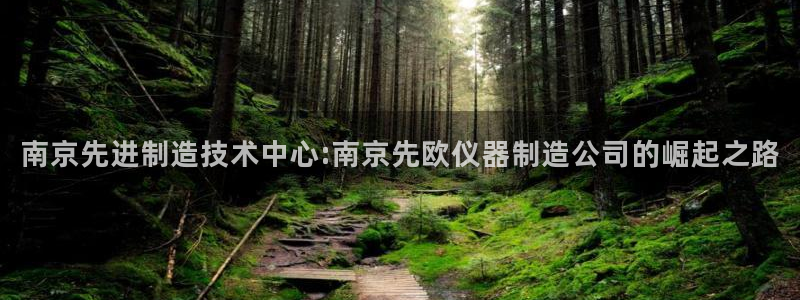 欧星娱乐怎么样：南京先进制造技术中心:南京先欧仪器制造公司的