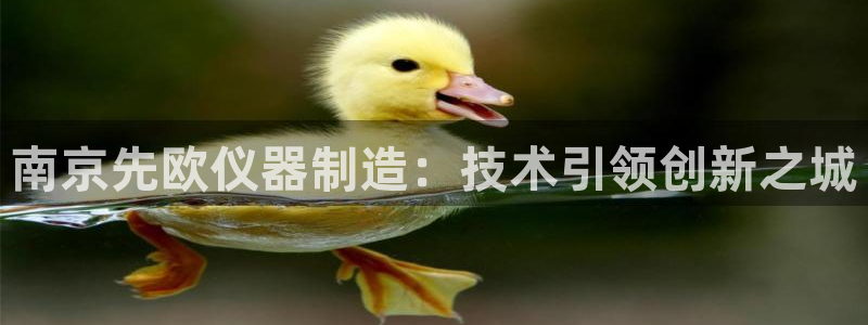 星辉娱乐进入欧联杯了吗：南京先欧仪器制造：技术引领创新之城