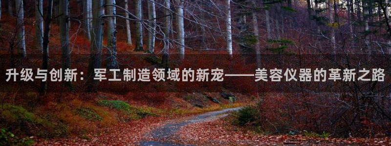 乌鲁木齐欧乐星娱乐：升级与创新：军工制造领域的新宠——美容仪