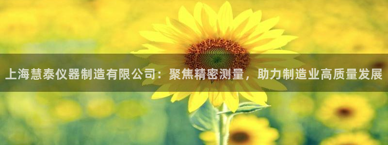 星欧娱乐平台登录：上海慧泰仪器制造有限公司：聚焦精密测量，助