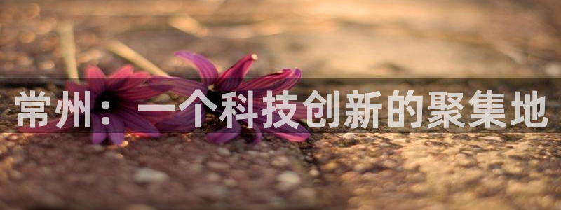 星欧娱乐注册官网入口：常州：一个科技创新的聚集地