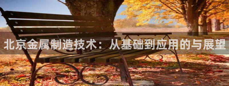 星娱乐欧嘉78778：北京金属制造技术：从基础到应用的与展望