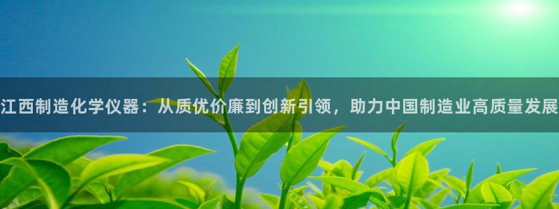 亚星娱乐欧瘫威sky133688：江西制造化学仪器：从质优价