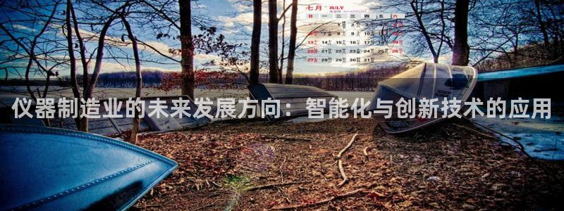 星欧娱乐咋7O777：仪器制造业的未来发展方向：智能化与创新