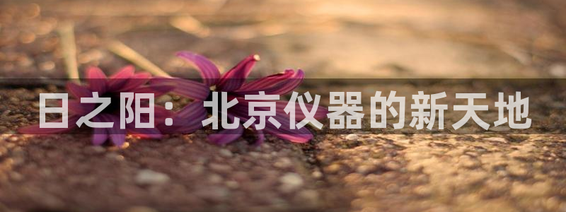 星欧娱乐负责人：日之阳：北京仪器的新天地