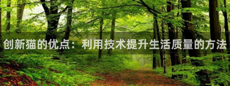 星欧娱乐彩票软件下载：创新猫的优点：利用技术提升生活质量的方