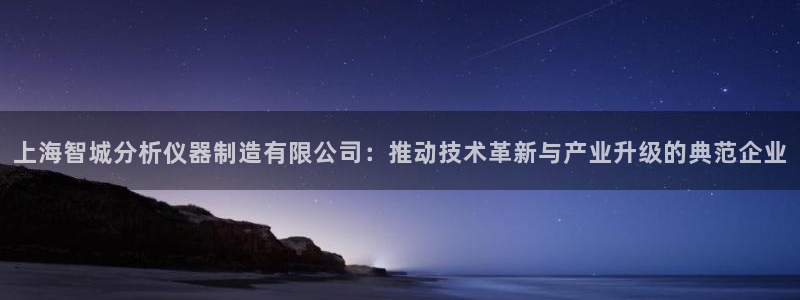 星欧娱乐：上海智城分析仪器制造有限公司：推动技术革新与产业升